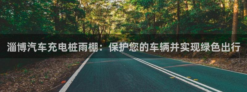 威廉足球软件下载：淄博汽车充电桩雨棚：保护您的车辆并实现绿色出行