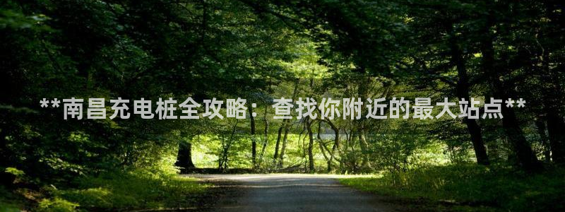 威廉希尔皇冠分析方法：**南昌充电桩全攻略：查找你附近的最大站点**