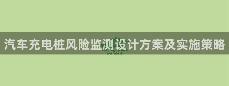 威廉希尔诺贝尔模型：汽车充电桩风险监测设