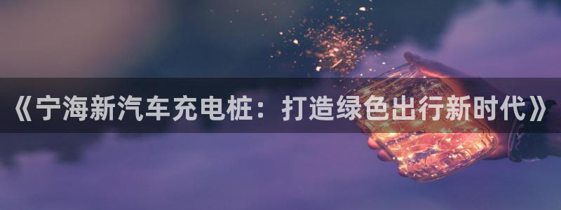 威廉国际学校：《宁海新汽车充电桩：打造绿色出行新时代》