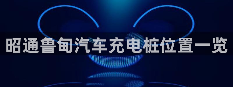 意甲的威廉希尔：昭通鲁甸汽车充电桩位置一